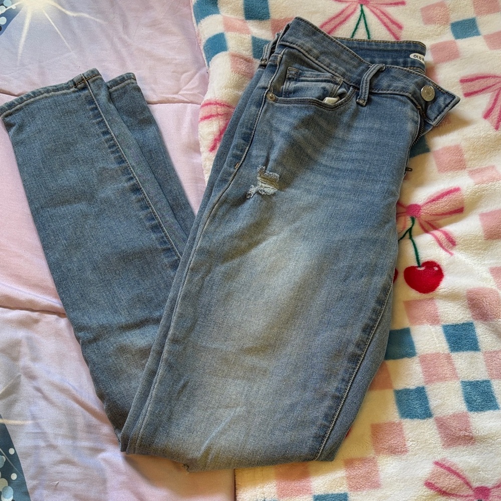 Old Navy Women's Light Blue Skinny Jeans